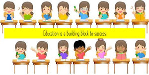 Printable- Education Is The Building Block To Success 14 [Post Card/PDF]