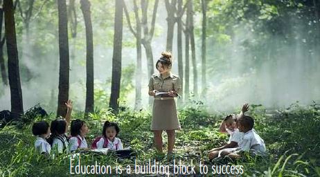 Printable- Education Is The Building Block To Success 4 [Post Card/PDF]