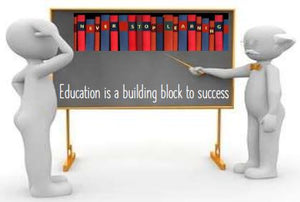Printable- Education Is The Building Block To Success 6 [Post Card/PDF]