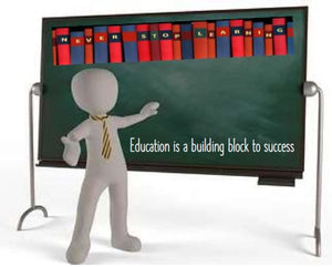 Printable- Education Is The Building Block To Success 7 [Post Card/PDF]