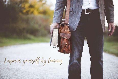 Printable- Postcards Empower Yourself By Learning 1 [Post Card/PDF]