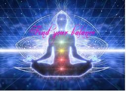 Printable-Find Your Balance Pink/Blue [Post Card/ PDF]
