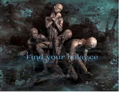 Printable- Find Your Balance People [Post Card/ PDF]