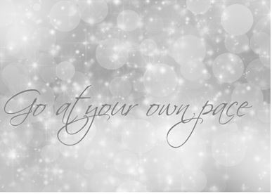 Printable-Go At Your Own Pace [Post Card/ PDF]