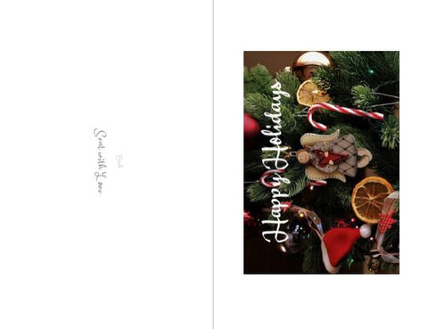 Printable-Happy Holidays  2 [Greeting Card/ PDF]