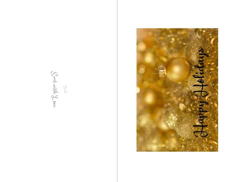 Printable-Happy Holidays  4 [Greeting Card/ PDF]
