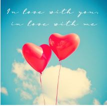 Printable-In Love With You In Love With Me [Note Card/ PDF]
