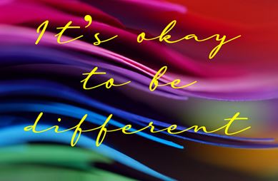 Printable-Its Okay To Be Different [Post Card/ PDF]