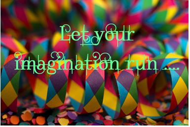 Printable-Let Your Imagination Run Colorful [Post Card/ PDF]