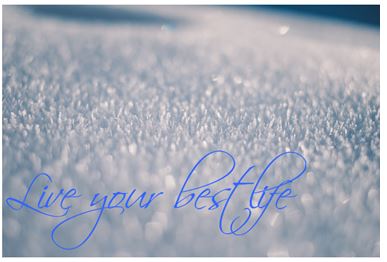 Printable-Live Your Best Life [Post Card/ PDF]