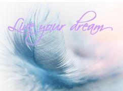 Printable- Live Your Dreams 4 [Post Card/ PDF]