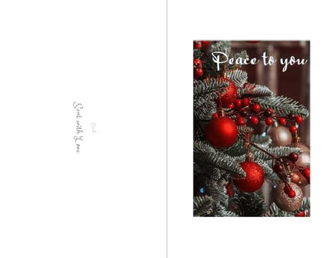 Printable-Peace To You 8 [Greeting Card/ PDF]