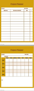 Printable- Project Planner 4 [PDF]