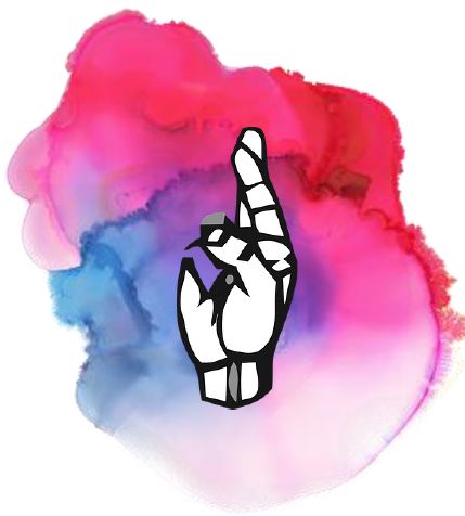 Printable- Sign Language Alphabet R [PDF]