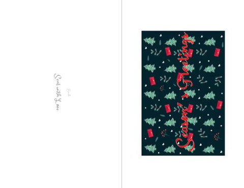 Printable-Seasons Greetings  14 [Greeting Card/ PDF]