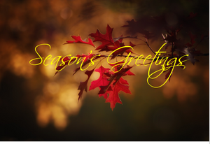 Printable- Seasons Greetings 5  [Post Card/ PDF]