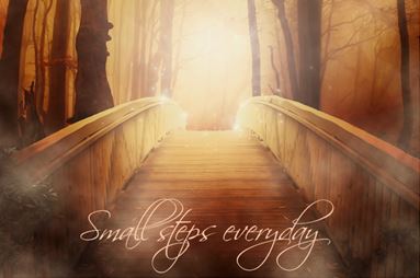Printable-Small Steps Everyday [Post Card/ PDF]