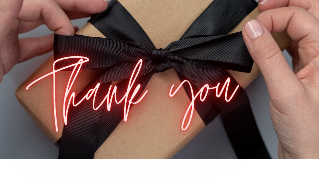 Printable- Postcards Thank You Hot Pink [Post Card/PDF]
