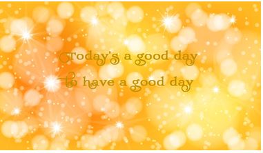 Printable-Today Is A Good Day To Have A  Good Day Orange [Post Card/ PDF]