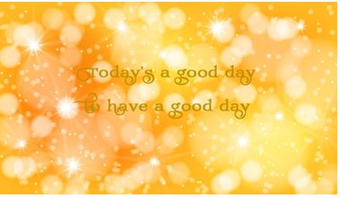 Printable-Today Is A Good Day To Have A  Good Day Orange [Post Card/ PDF]