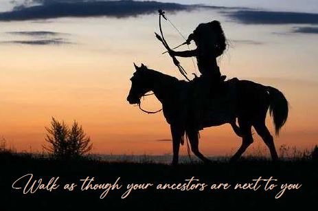 Printable-Walk As Though Your Ancestors Are Next To You 2 [PDF]