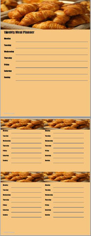 Printable [PDF]-Meal Planner 11