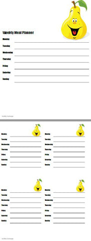Printable [PDF]-Meal Planner 15