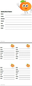 Printable [PDF]-Meal Planner 16
