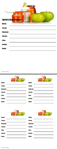 Printable [PDF]-Meal Planner 20